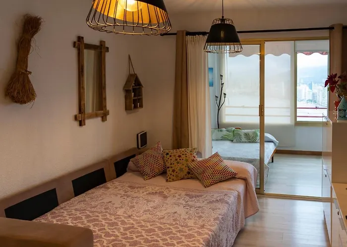 Mejores Vistas De Benidorm. شقة *